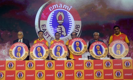 ‘Watching the East Bengal team was my father’s way of connecting with the land he always regarded as home.’ The inauguration of East Bengal’s sponsorship by Emami in Kolkata in August.