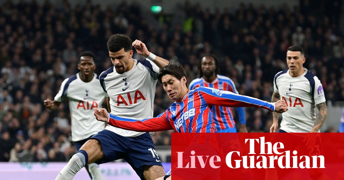 Tottenham v Crystal Palace: Premier League – live