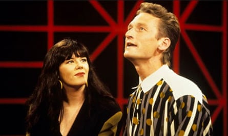 Lawrence with Ryan Stiles on Whose Line is it Anyway?