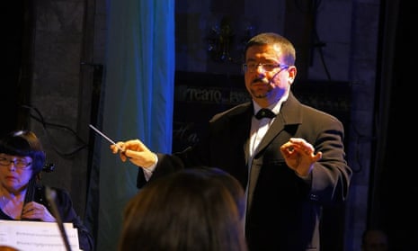 Yuri Kerpatenko, chief conductor of the Kherson Philharmonic Orchestra