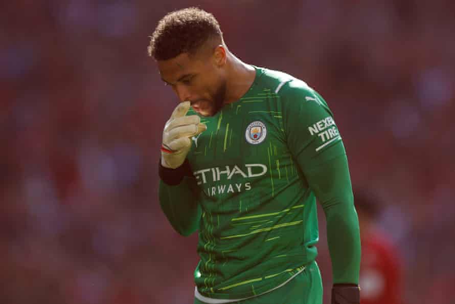 Zack Steffen after conceding the second goal.