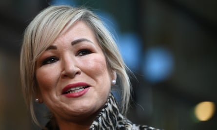 Closeup of Michelle O’Neill smiling outdoors