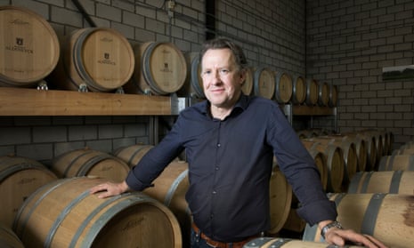Karel Henckens, who runs the wineyard Wijndomein Aldeneyckon