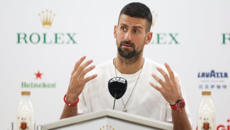 Djokovic claims thinner doping scandal 'does no good' for tennis – video