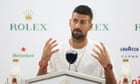 Djokovic argues Sinner doping case is 'not helping' tennis - video