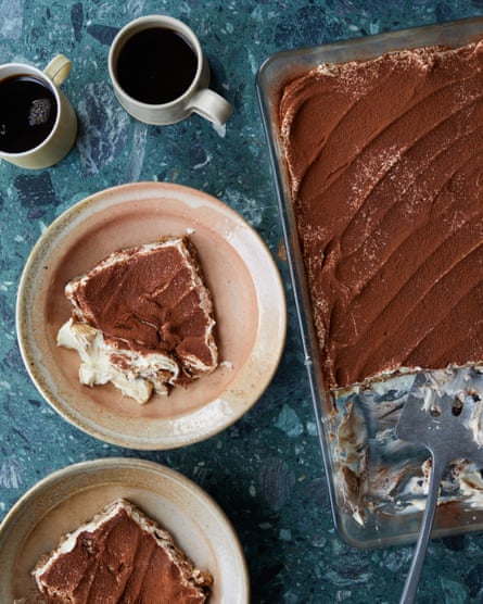 Tommaso Melilli’s leftover bread tiramisu.