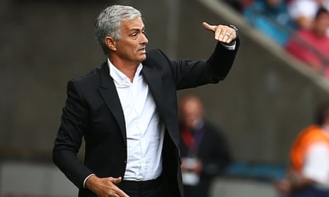 The Manchester United manager, José Mourinho