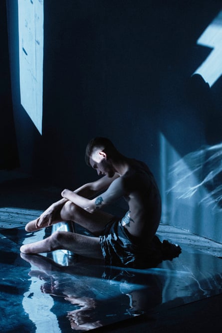 One of Marta Syrko’s images of Daniil Melnyk.