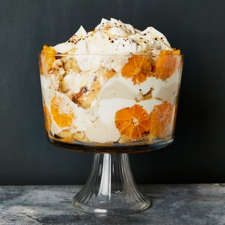 Yotam Ottolenghi’s chestnut and clementine trifle