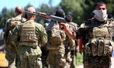 Fighters from the Kurdish People’s Protection Units