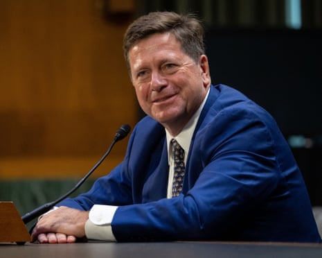 Senate confirms Trump ally Jay Clayton as director of national intelligence | Trump administration | The Guardian