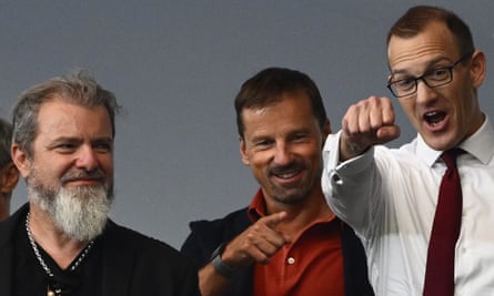 Patrik Tkáč, Ivan Jakabovič and Daniel Křetínský