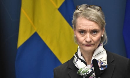Karin Tegmark Wisell, head of Sweden’s public health agency.