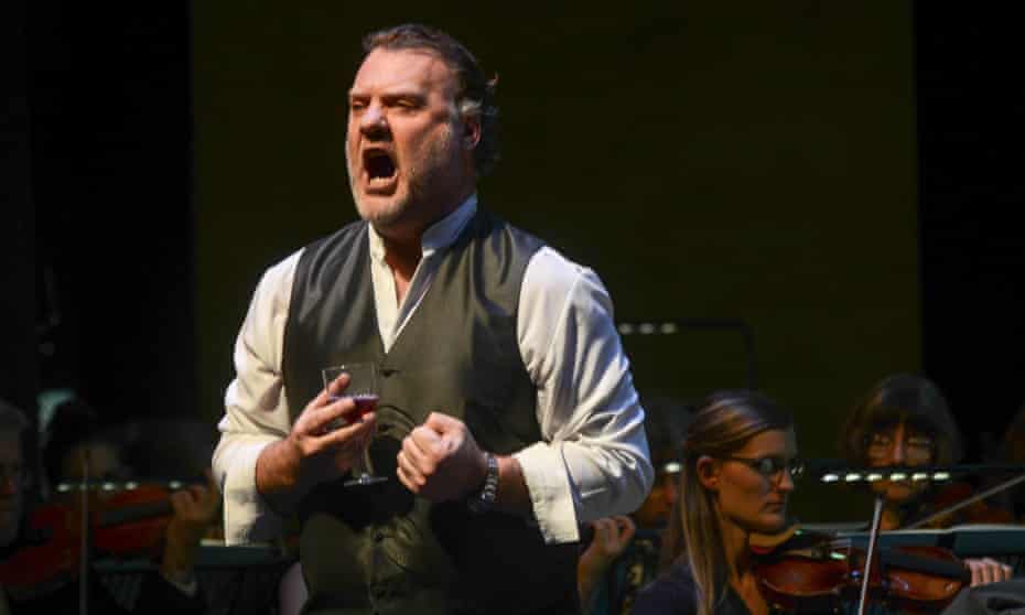 Bryn Terfel performs Tosca at the Wales Millennium Centre with Welsh National Opera.