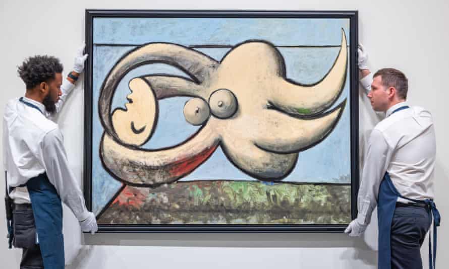 First Thing: Zelenskiy says Russia will see new sanctions as ‘permission to attack’ | US news 5 Pablo Picasso’s Femme nue couchee (Naked woman reclining) up for auction for the time is expected to sell for more than $60m next month, at Sotheby’s.