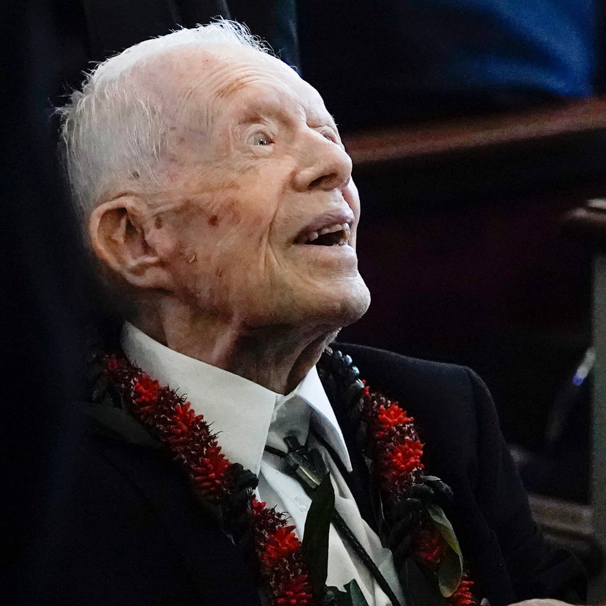 I'm trying to make it': Jimmy Carter's goal is to vote for Kamala Harris | Jimmy Carter | The Guardian