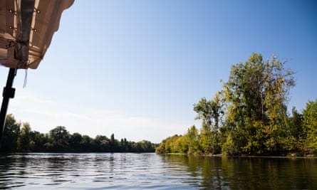 The peaceful River Dordogne.