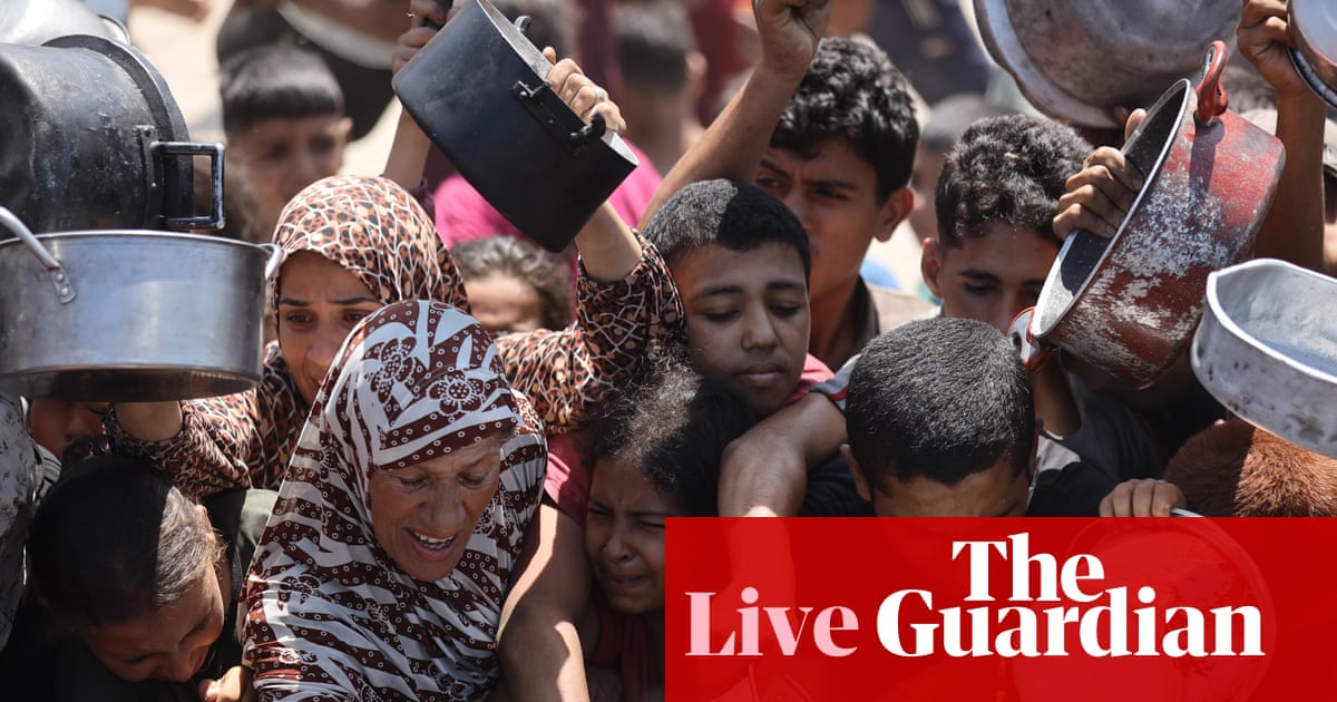 Gaza starvation is real and it is happening now, UN World Food Programme says – Middle East crisis live