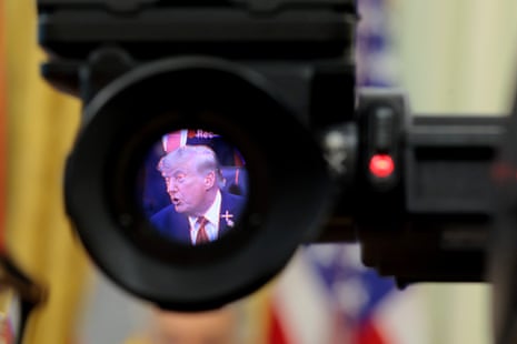 a man on screen