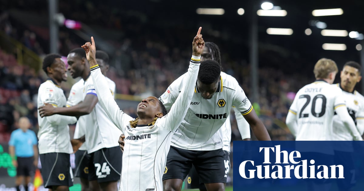 Wolves’ Chirewa extends Burnley’s home woes as Vardy’s strike is in vain