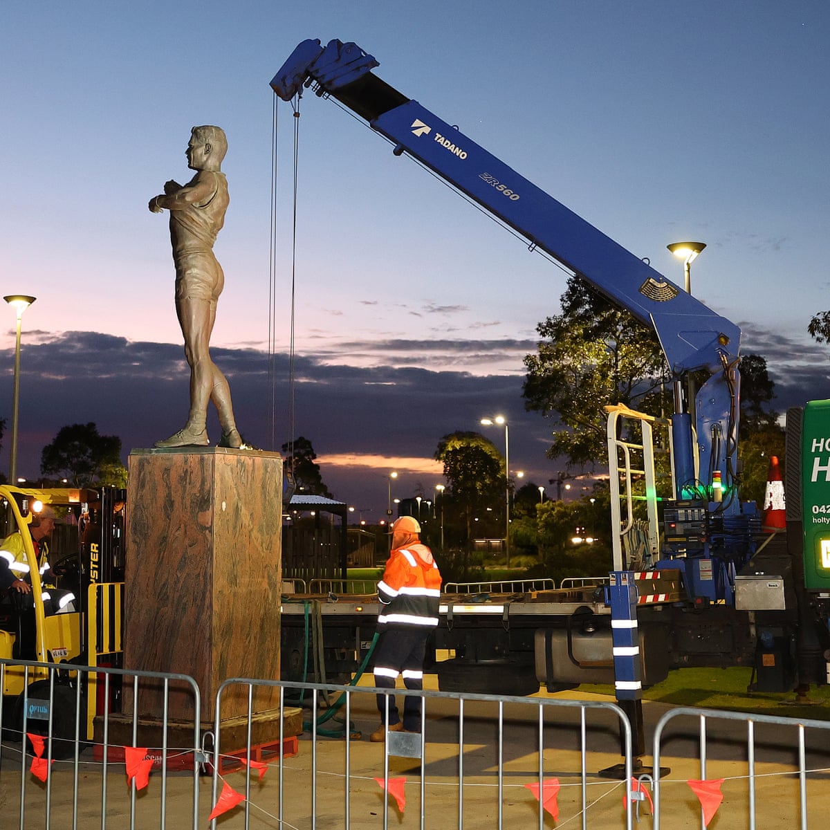 Take a stand on racism or send a message against violence: what should happen to the Nicky Winmar statue? | Indigenous Australians | The Guardian