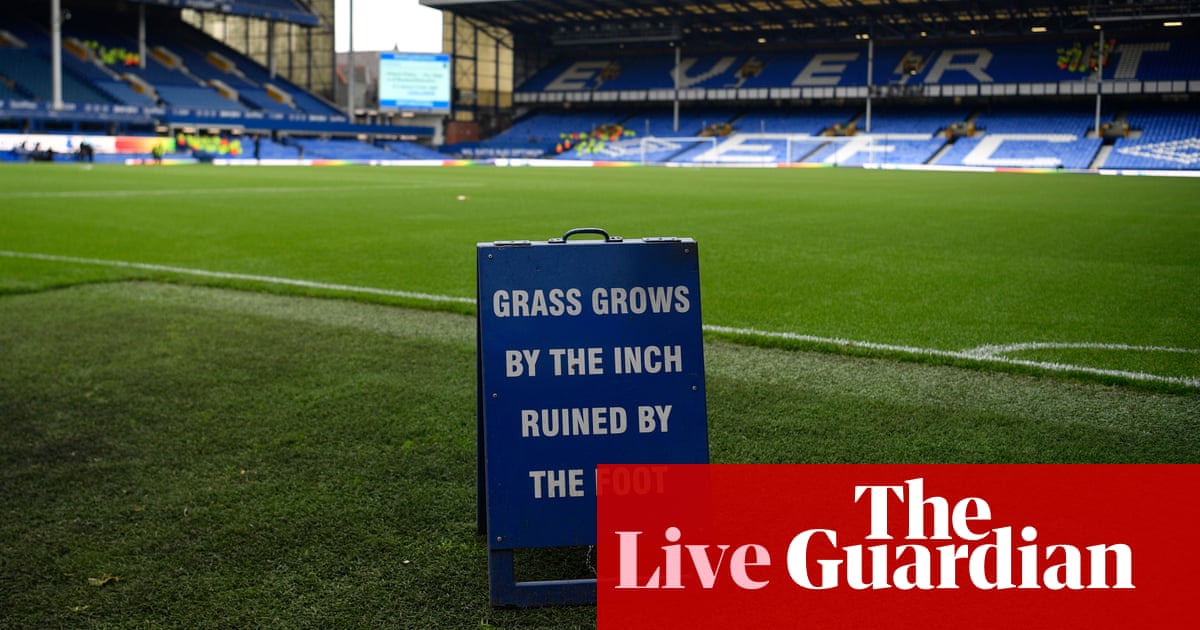 Everton v Manchester City: Premier League – live!