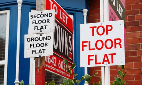 Flats and to let signs