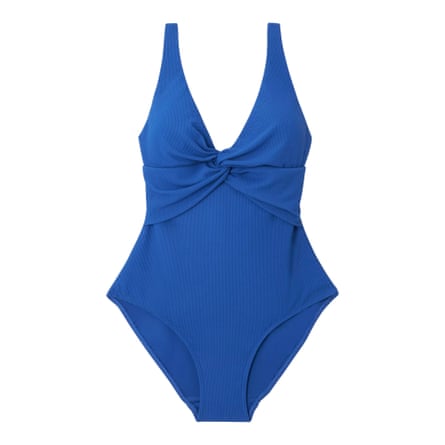 John Lewis Palma Twist front swimsuit