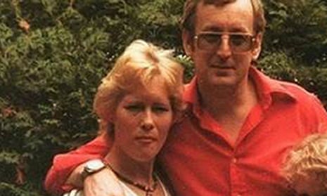Russell Causley with his then wife, Carole Packman
