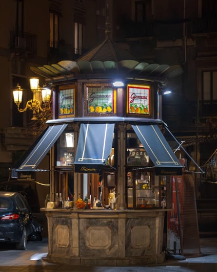 Chiosco Giammona, the most historic fresh drink stall in Catania.