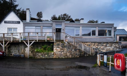 On the banks of Loch Glendhu… Kylesku Hotel, Sutherland.