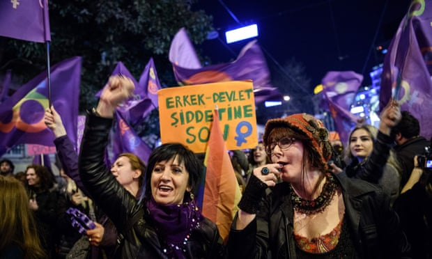 International Women’s Day march in Istanbul