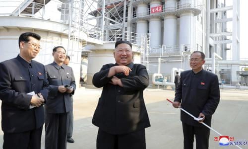 Kim Jong-un sheds tears as he delivers rare apology to North Korea over failings | World news | The Guardian
