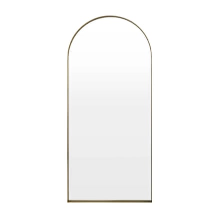 Dusk Arched Full Length Mirror - Gold