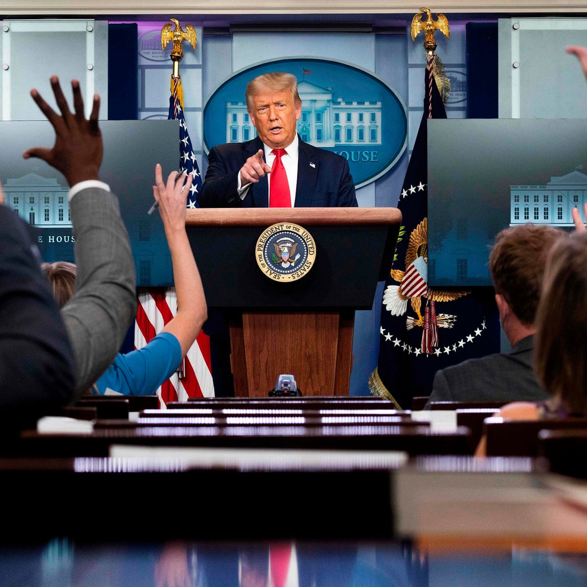 Pundits Heralded Donald Trump For His New Tone That Didn T End Well Donald Trump The Guardian