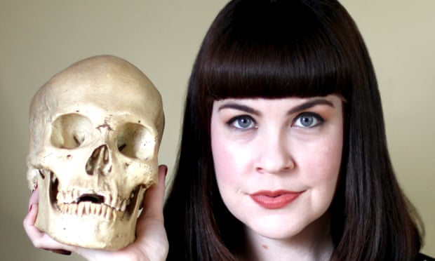 Caitlin Doughty and a friend.