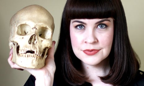 Caitlin Doughty and a friend