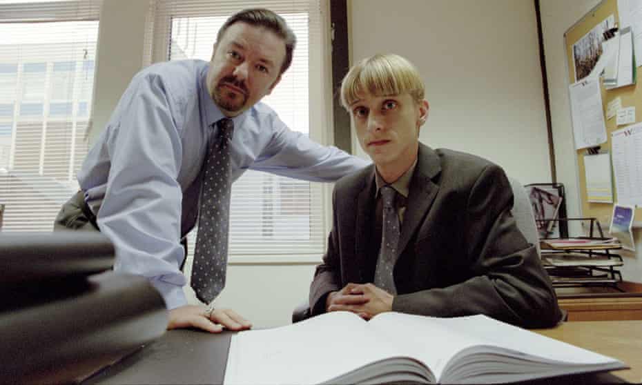 David Brent and Gareth Keenan from The Office. Would a robot boss be preferable?