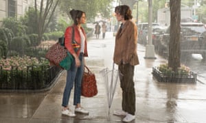 Timothée Chalamet and Selena Gomez in A Rainy Day in New York
