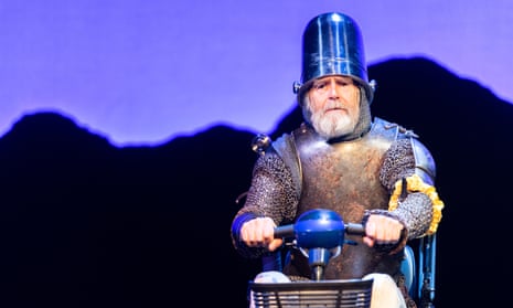 Saddled up … Benny Young as Don Quixote: Man of Clackmannanshire