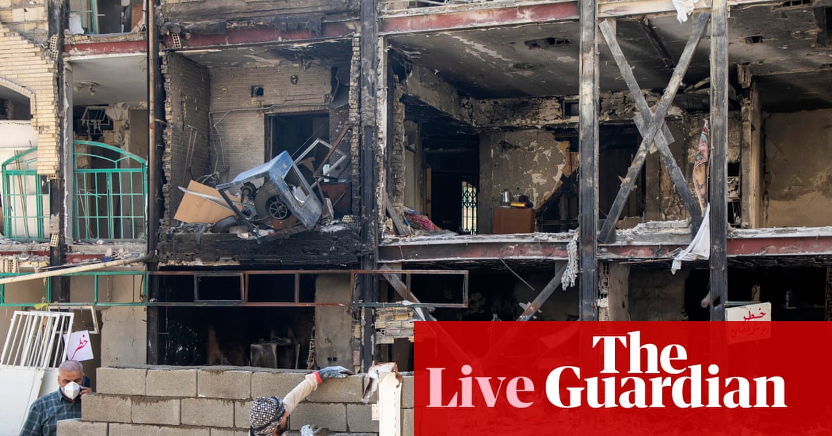 Middle East crisis live: Trump teases another Iran attack and claims US ‘secret mission’ moved 100m oil barrels in Strait of Hormuz