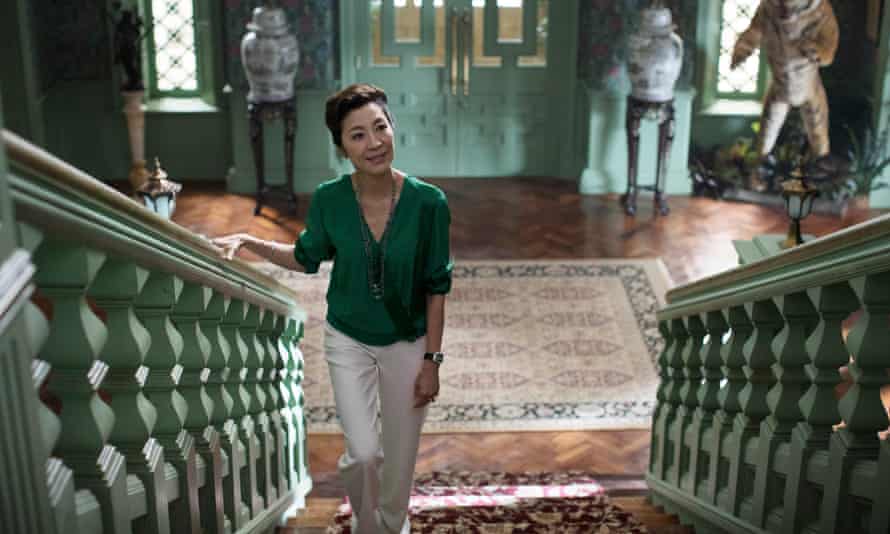 Keeping mum: Michelle Yeoh in Crazy Rich Asians.