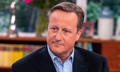 Former prime minister David Cameron