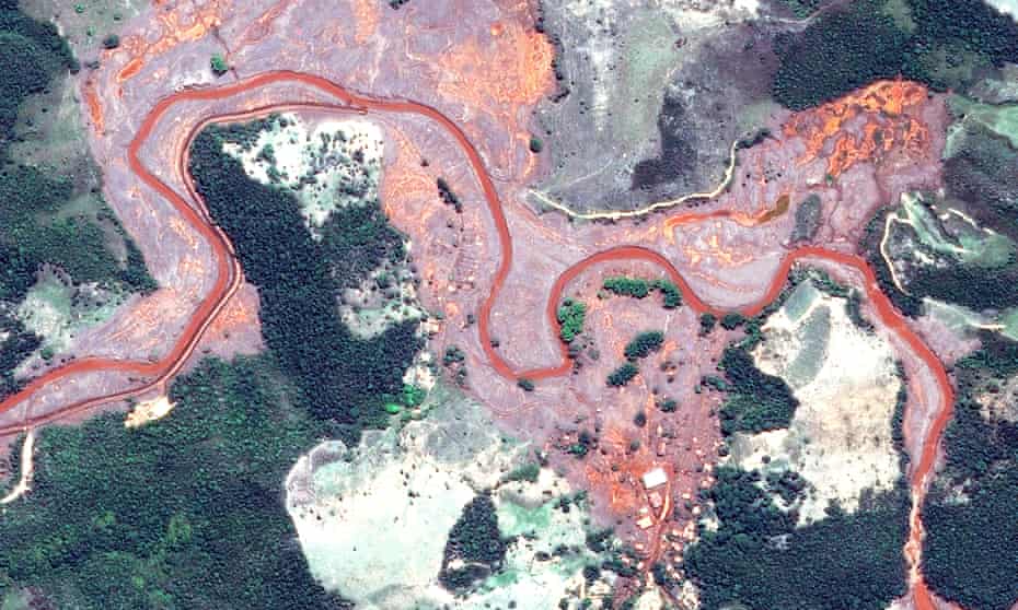 Satellite image from 12 November 2015, one week after the disaster.