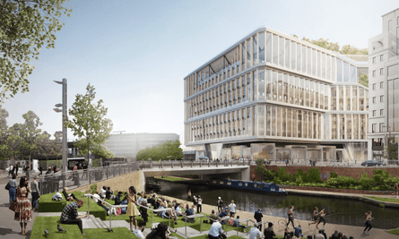 On the waterfront … how Google’s HQ at King’s Cross will look.