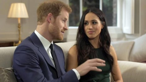 Prince Harry 'thrilled' after announcing he is to marry Meghan Markle | Prince Harry | The Guardian