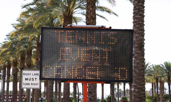 Atp Tour Suspended For Six Weeks Due To Coronavirus Sport The Guardian