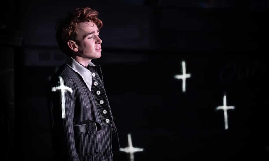 Intense, edgy and passionate … Laurie Kynaston as Melchior.