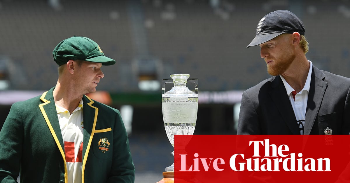 Australia v England: Ashes first Test, day one – live
