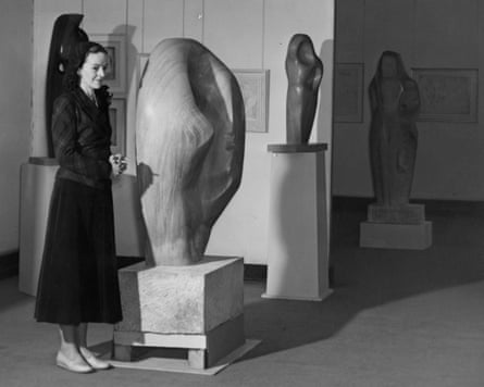 Barbara Hepworth circa 1950.